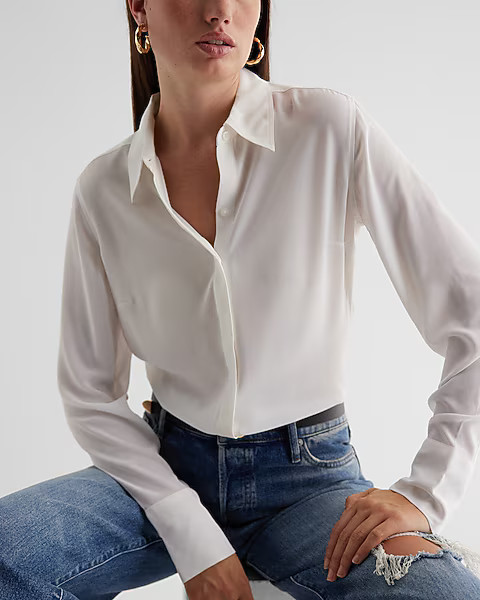 Slim Portofino Shirt | Express