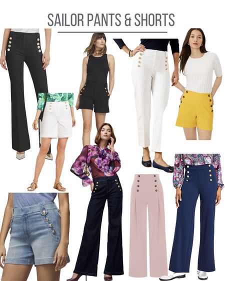 I just posted a video about 3 ways to style a pair of sailor pants/shorts and wanted to share more ideas with you!  Here are more ways to get this chic and polished look!

#LTKOver40 #LTKStyleTip #LTKSeasonal