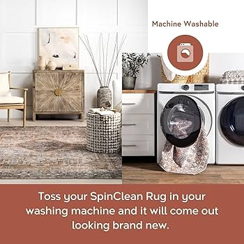 nuLOOM Devin Machine Washable Vintage Medallion Accent Rug, 3x5, Light Brown | Amazon (CA)