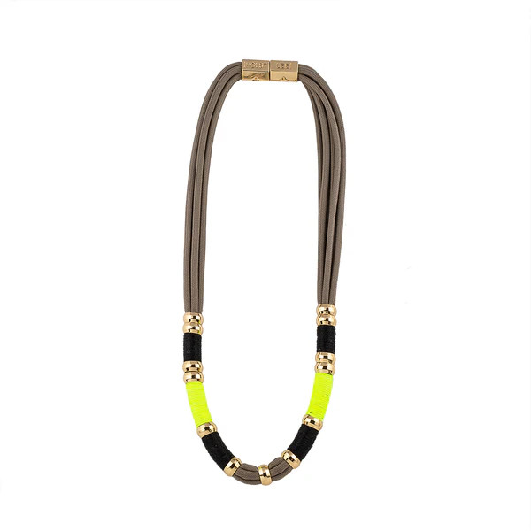 Colorblock Neon Vibe Necklace | HOLST + LEE