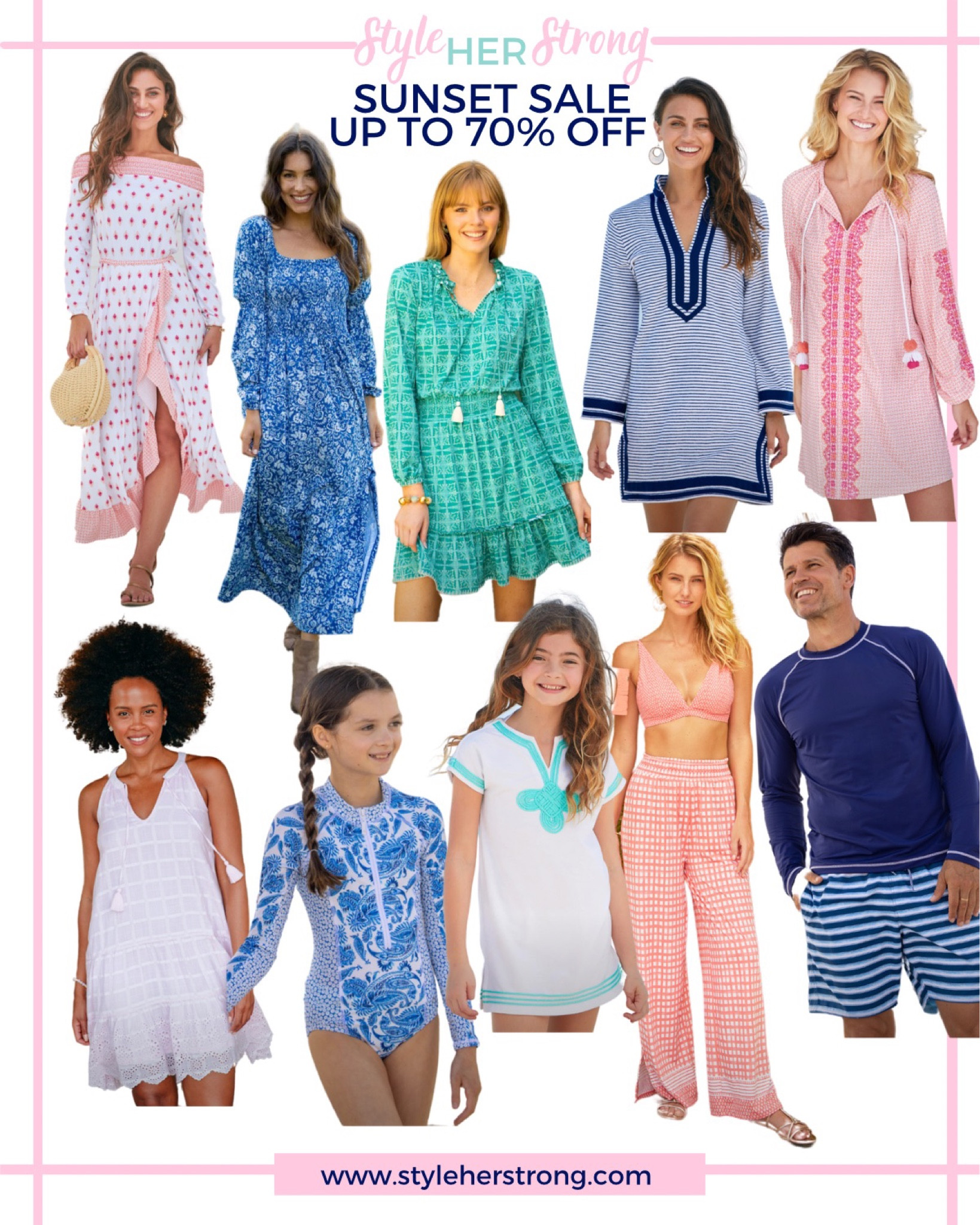 Get 70% off swimsuits, coverups, vacation outfits 

#LTKsalealert #LTKswim #LTKtravel