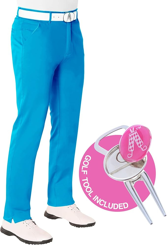 Royal & Awesome Golf Pants Men, Crazy Golf Pants for Men, Funny Men's Golf Pants, Chino Pants for... | Amazon (US)