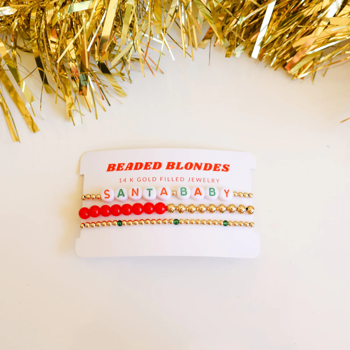 Christmas Trio Stack | Beaded Blondes