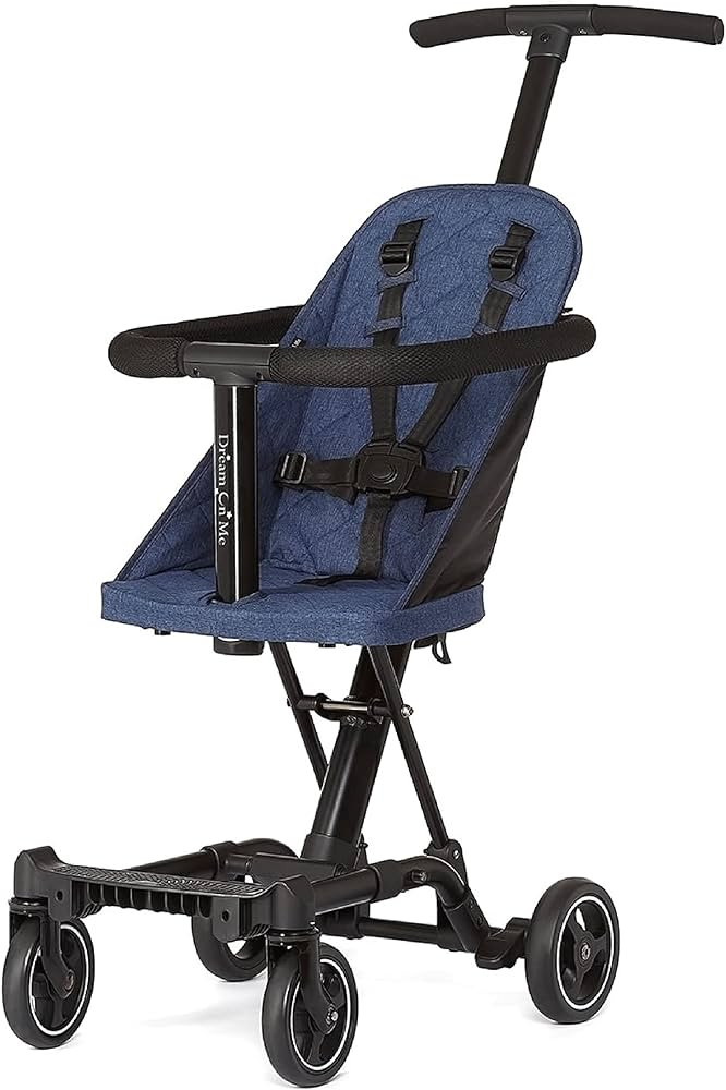 Dream On Me Lightweight and Compact Coast Rider Stroller with One Hand Easy Fold, Adjustable Hand... | Amazon (US)