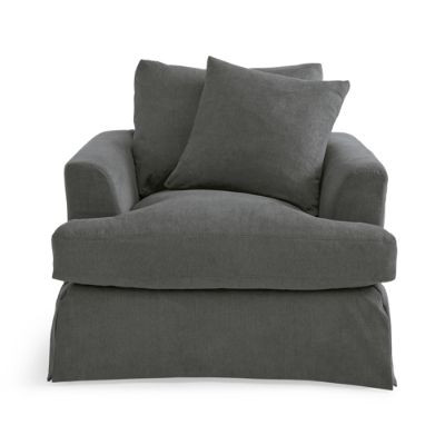 Ava Slipcovered Chair | Grandin Road | Grandin Road