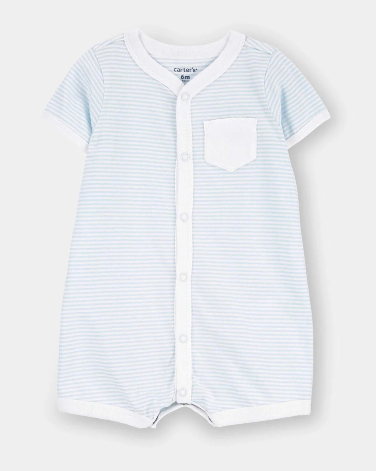 Baby Boy Cloud Romper - Blue | Carter's | Carter's Inc