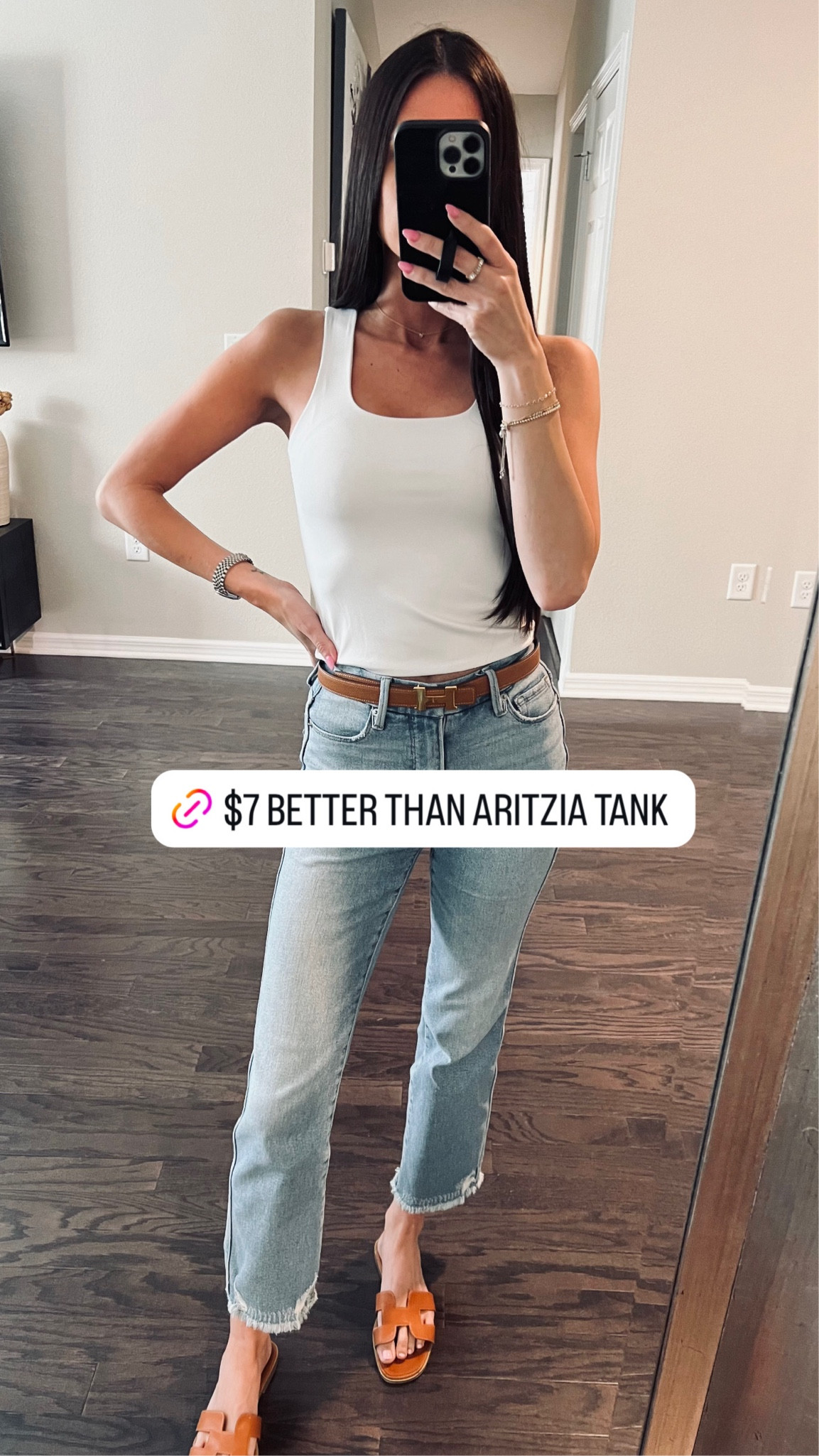 This tank has been my go to all summer and one of my favorite finds lately from @Walmart  It’s a fraction of the price of the Aritzia square neck tank, and the quality is just as soft and comfy 😌 

I have in XS and Small!

Walmart Fashion, Summer Basics, Walmart Finds

#LTKFindsUnder50 #LTKStyleTip