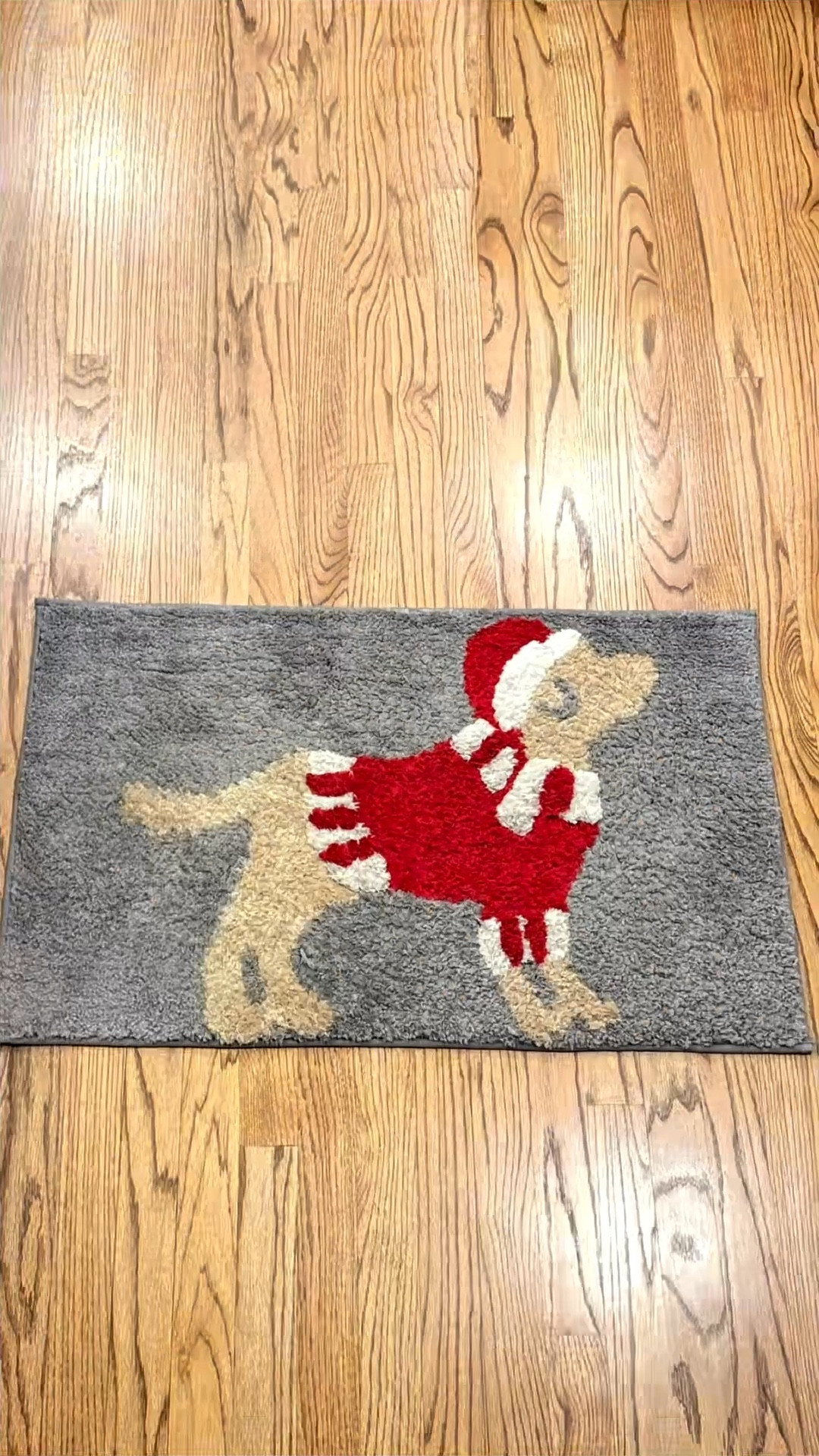 Christmas Dog Bath Rug, 20" x 32

#LTKPets #LTKHome #LTKSeasonal