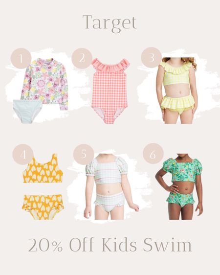 Target has a 20% off swim sale going on NOW for circle members and I’m obsessed with these toddler suits! 

#LTKkids #LTKsalealert #LTKSale