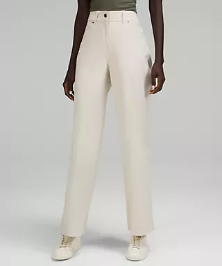 City Sleek 5 Pocket Wide Leg High Rise Pant