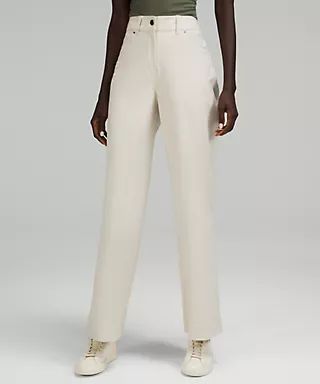 City Sleek 5 Pocket Wide-Leg High-Rise Pant *Light Utilitech | Women's Trousers | lululemon | Lululemon (US)