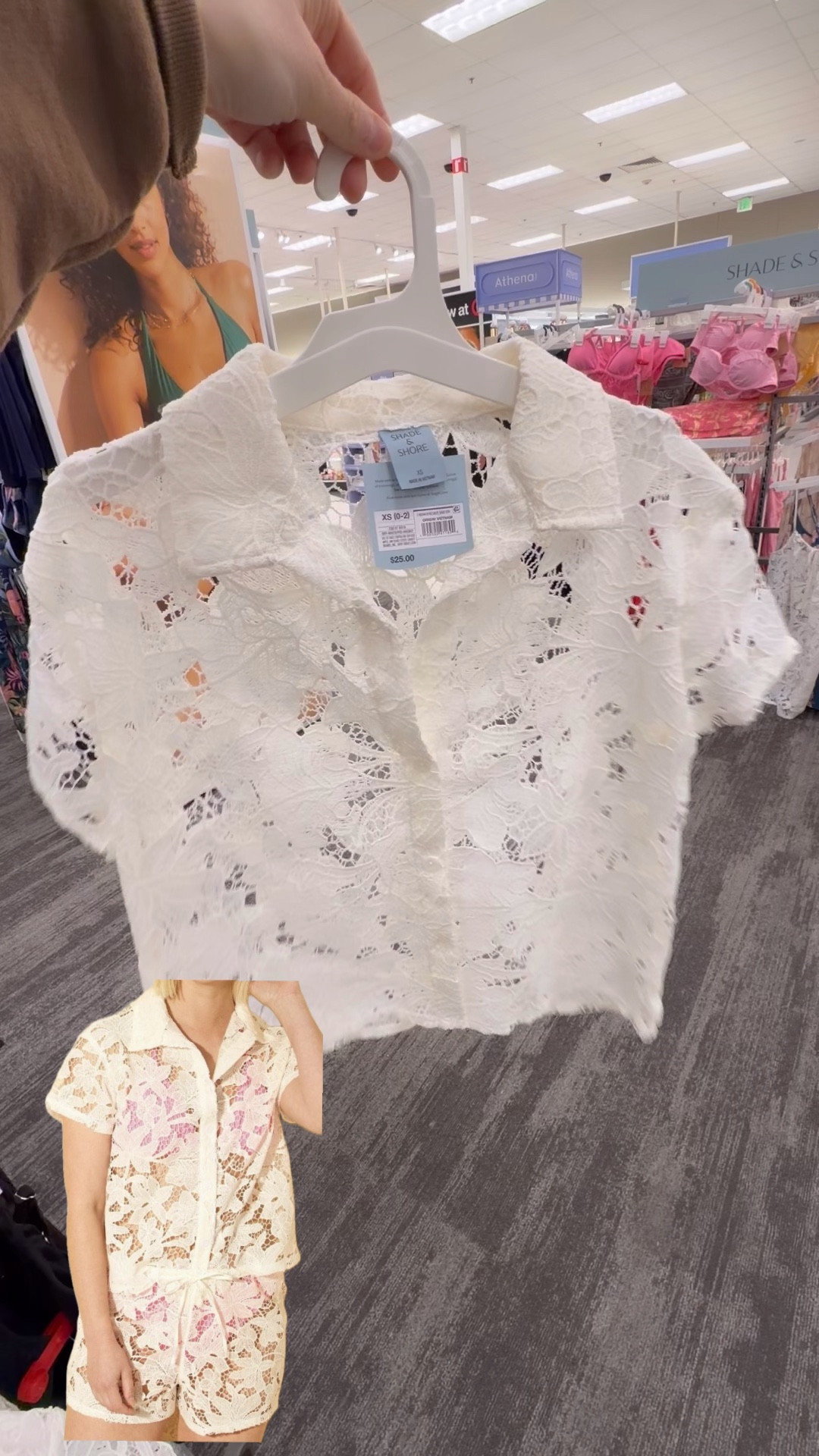 New lace target coverup! Each piece is under $25 but it's giving Beach Riot!
..........
Crochet swim cover crochet shirt crochet skirt revolve dupe brown swimsuit cover brown swim cover cream swim cover Walmart finds Walmart new arrivals Walmart swim revolve swim cover revolve crochet set matching set vacation look beach look spring break look spring break outfit beach outfit swim outfit Resortwear resort wear resort outfit resort look plus size swim coverup pants crochet pants target swim target coverup 

#LTKTravel #LTKFindsUnder50

#LTKTravel #LTKSwim #LTKSeasonal