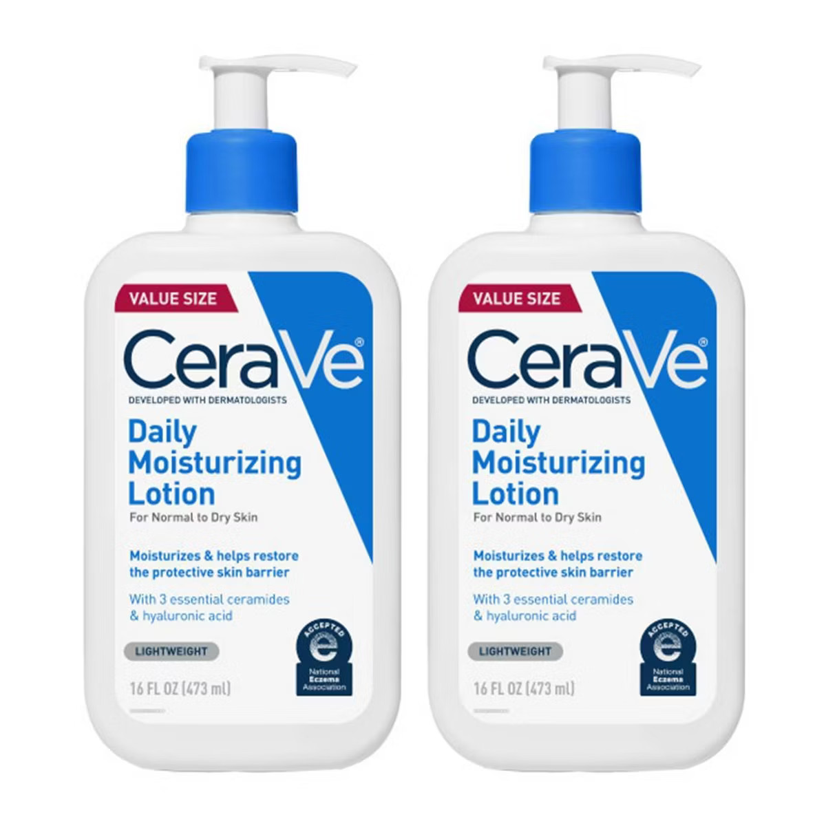 Cerave 2 Pack/16oz Each Daily Moisturizing Face and Body Lotion for Normal to Dry Skin | Target