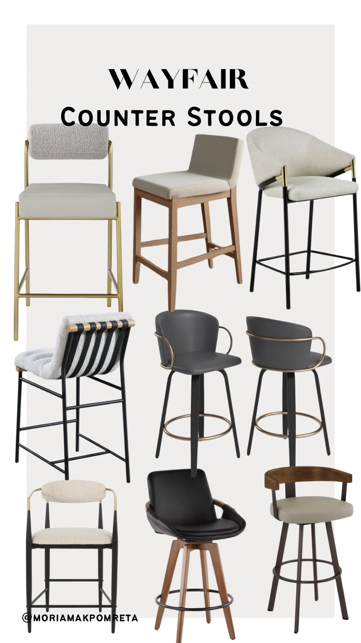 Wayfair modern counter stools

#LTKstyletip #LTKsalealert #LTKhome