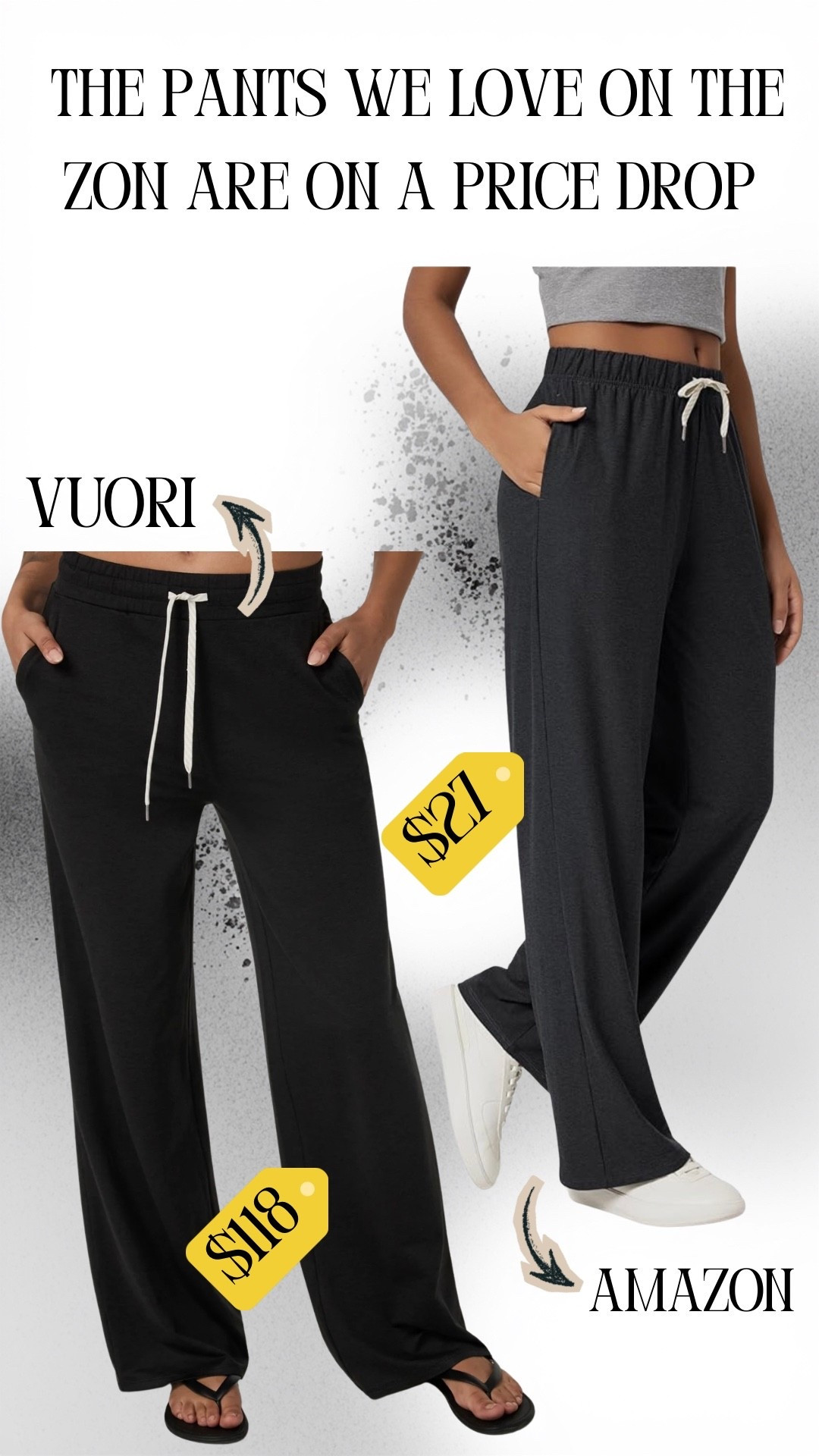 Two different brands, the same look

#LTKSaleAlert