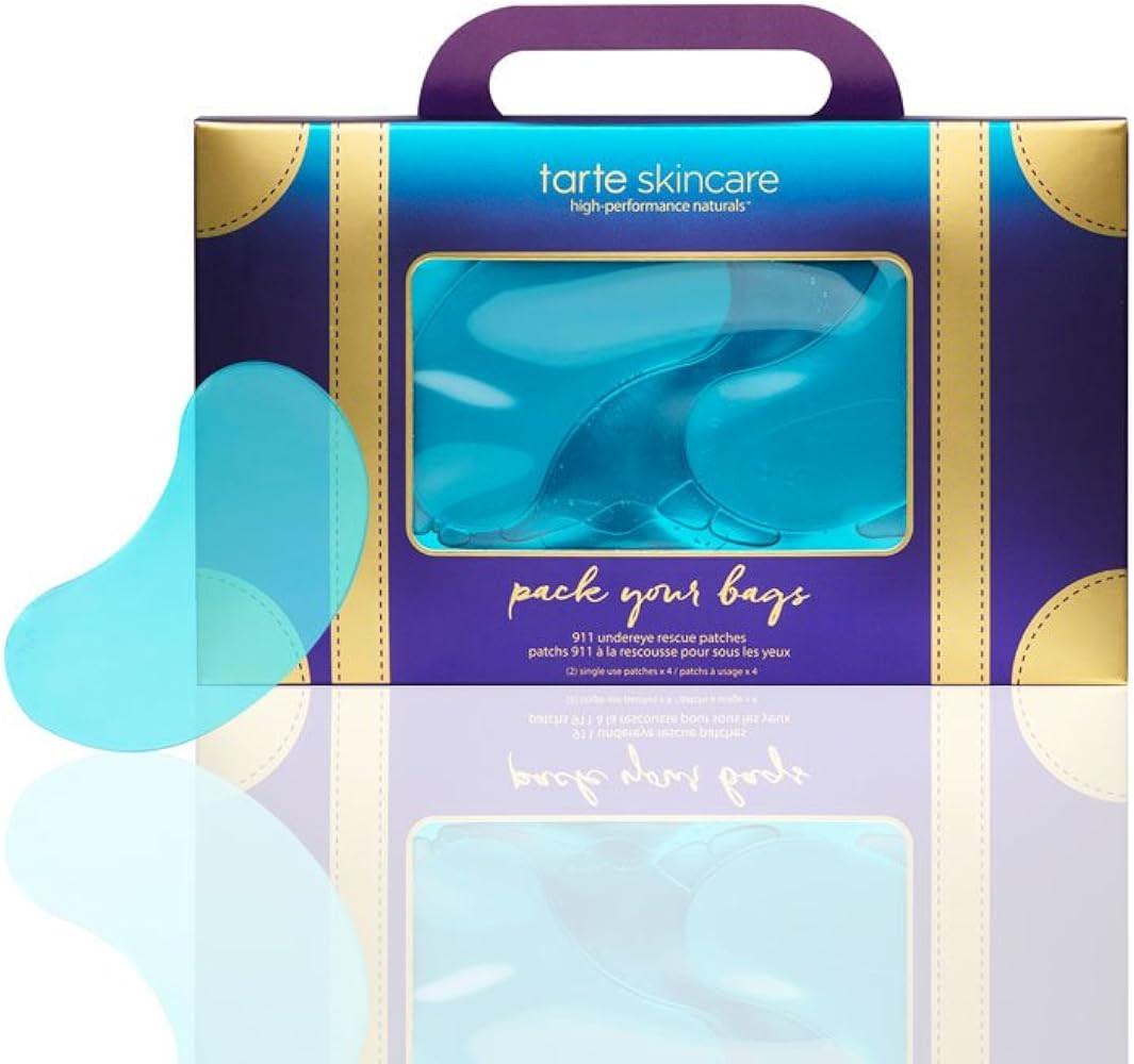 Tarte Pack Your Bags 911 Undereye Rescue Patches Set of 4 | Amazon (US)