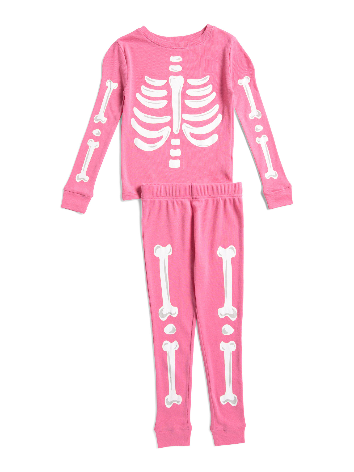 Kids 2pc Glow In The Dark Skeleton Sleep Set | Boys (8-20) | Marshalls | Marshalls