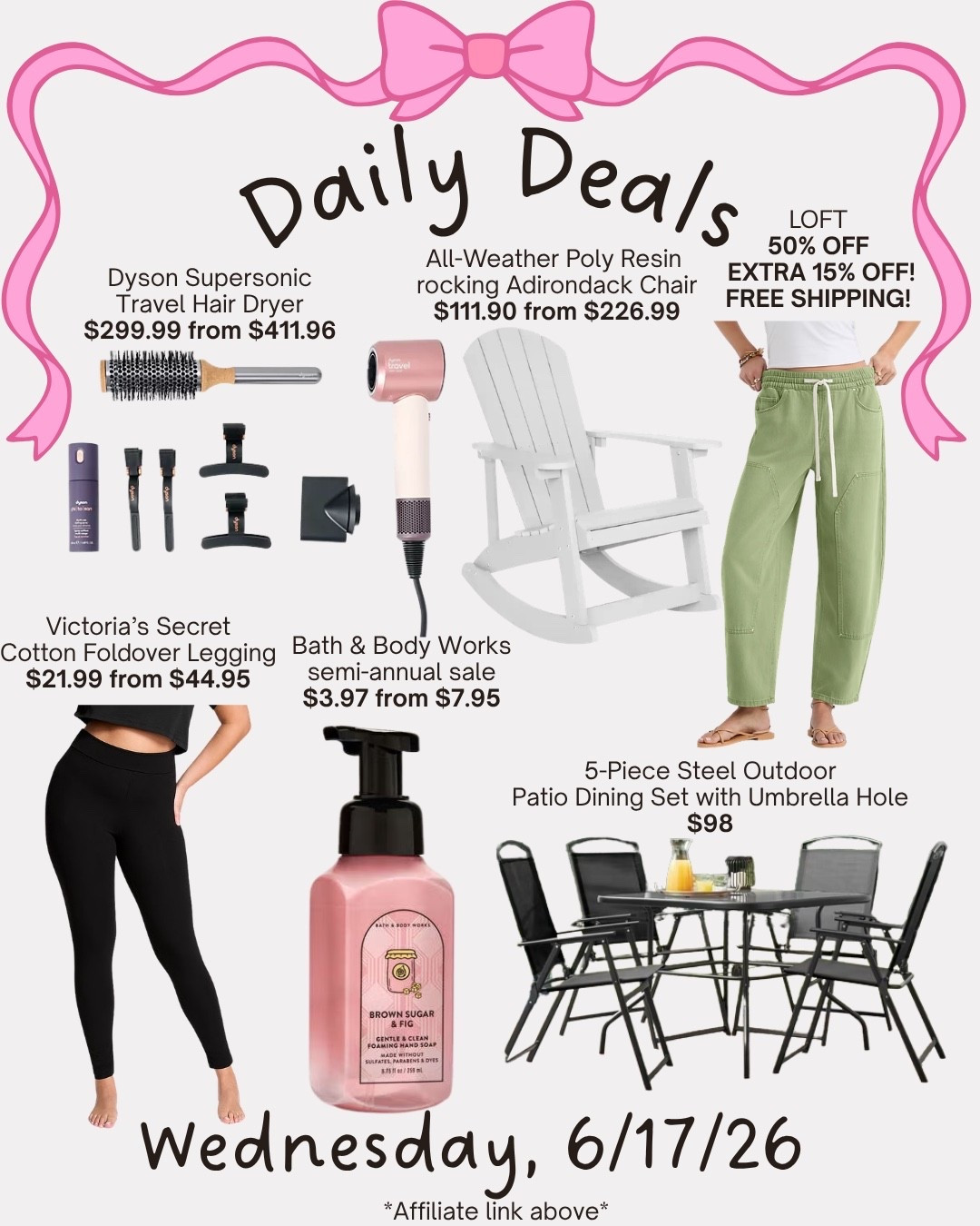 Daily deals

#LTKHome #LTKSaleAlert #LTKSeasonal