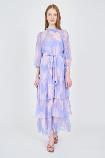 Sara Dress - Periwinkle Iris | Christy Lynn