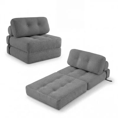 Convertible Folding Sofa Bed, Fold Out Sleeper Chair, Floor Sofa for Bedroom | Wayfair North America