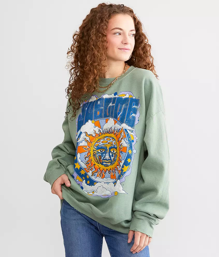 Sublime Oversized Band Pullover | Buckle