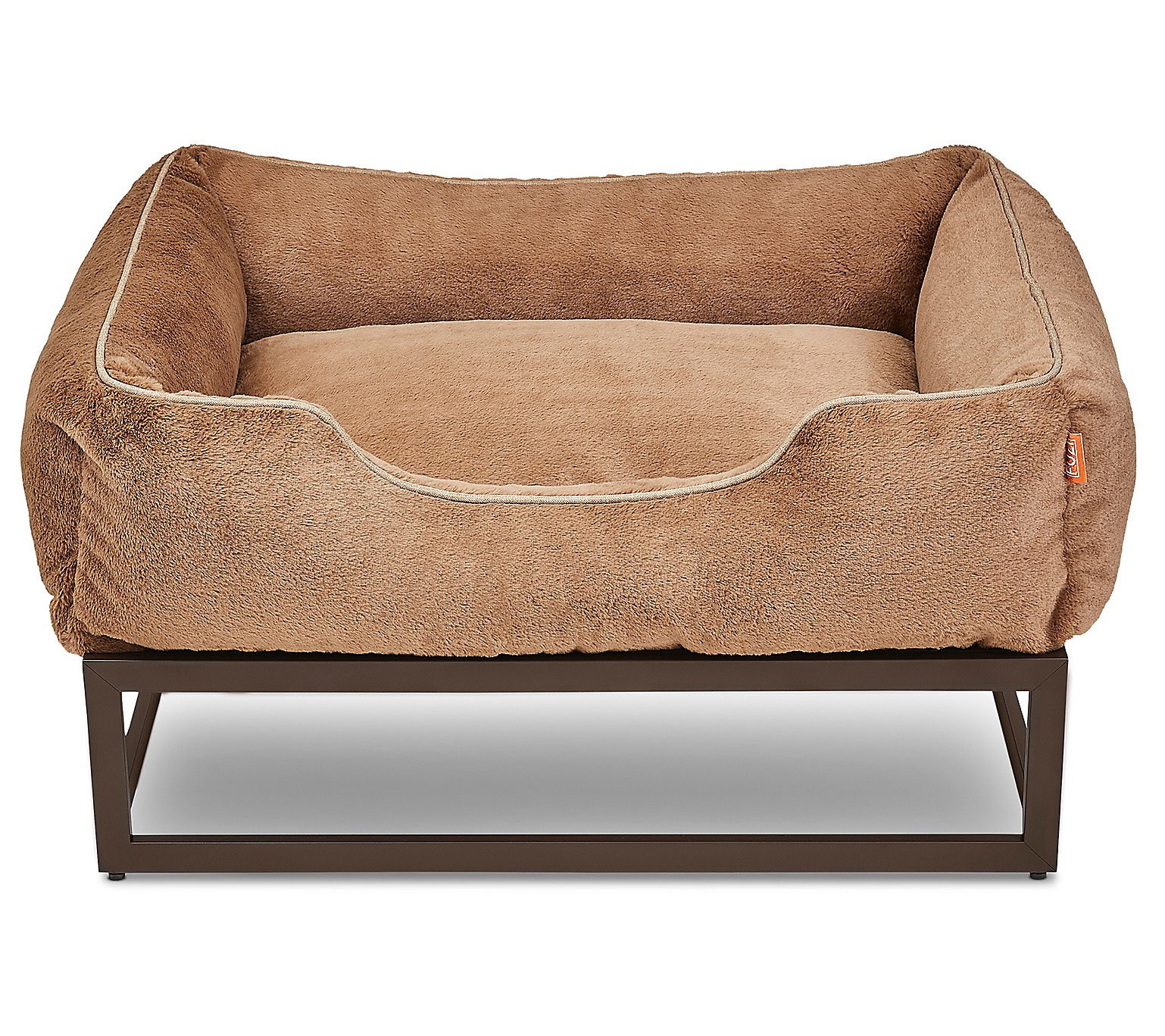 FUZI Pets Luxury Elevated Plus Dog Bed -Large | QVC