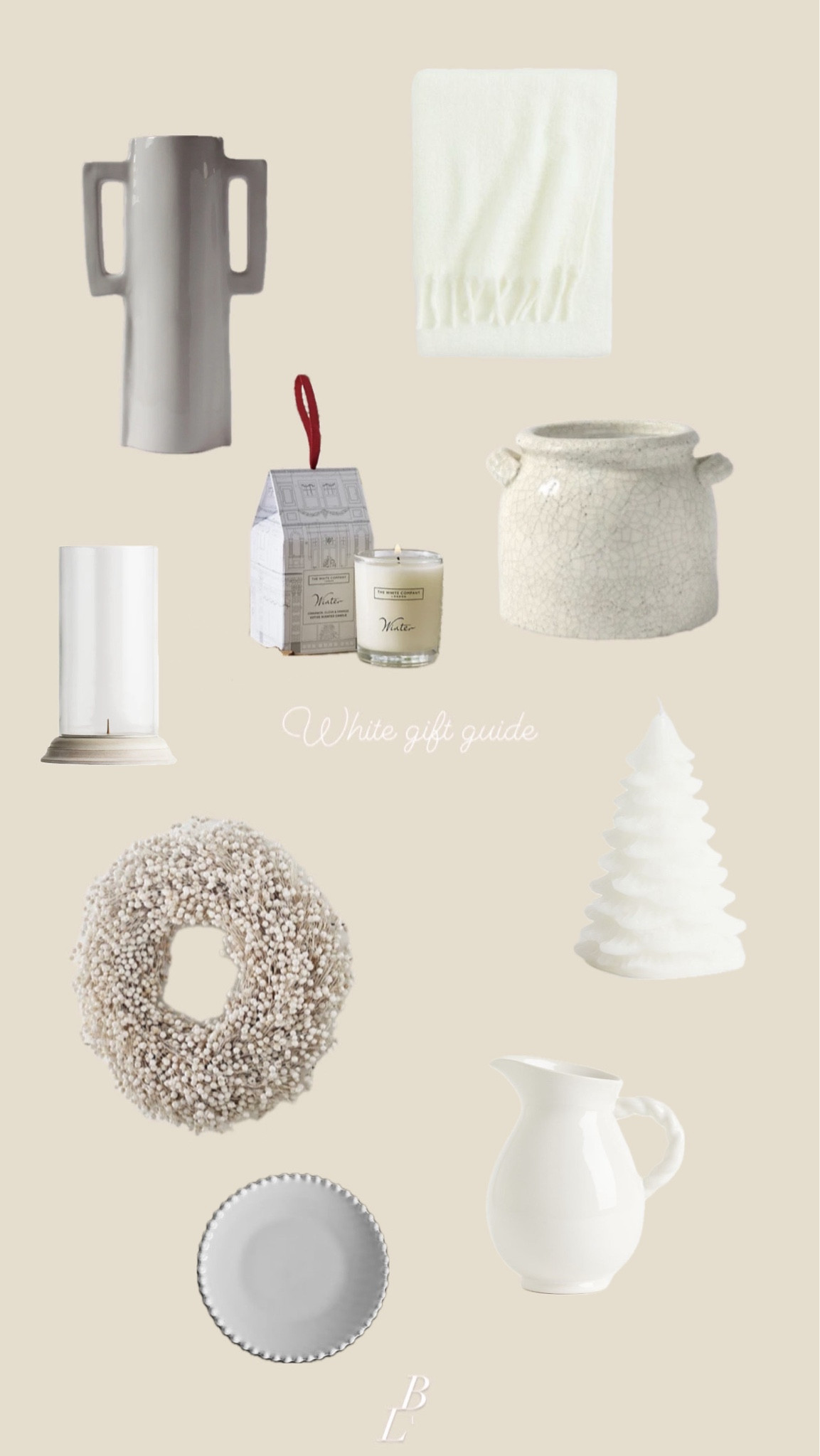 White - Gift Guide

#LTKhome #LTKGiftGuide #LTKSeasonal