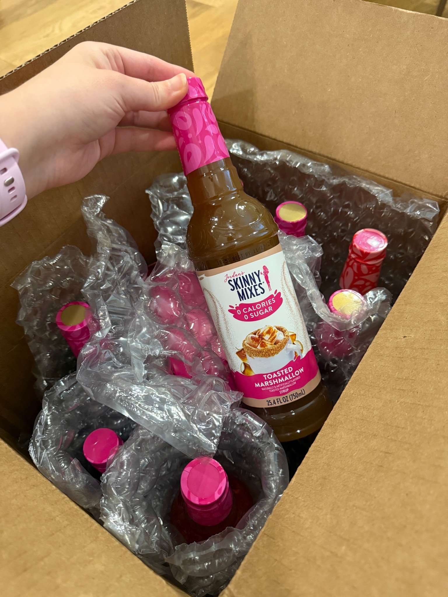 ☕ I stocked up on Jordan’s Skinny Syrups and now my coffee bar is officially my favorite coffee spot!

This box is packed with sugar free coffee syrups in all kinds of flavors, from classic staples to fun seasonal favorites. They’re perfect for coffee, lattes, iced drinks, and even flavored water. The cotton candy flavor in ice water is SO good. 🩷✨

Jordan’s Skinny Syrups have such a huge selection of syrups and sauces, making them amazing for everyday use, hosting, or gifting to any coffee lover.

Perfect for gift baskets, coffee bar refreshes, and New Year resets. 🎁☕✨

🔍 sugar free coffee syrups, Jordan’s Skinny Syrups, coffee bar essentials, flavored water syrups, coffee flavoring syrups, zero sugar syrups, holiday coffee drinks, seasonal coffee flavors, coffee gifts, gifts for coffee lovers, stocking stuffer ideas, gift basket fillers, home coffee bar, iced coffee flavors, latte syrups, coffee accessories, wellness friendly drinks, hosting essentials


#LTKFindsUnder50 #LTKfoodie #LTKSaleAlert