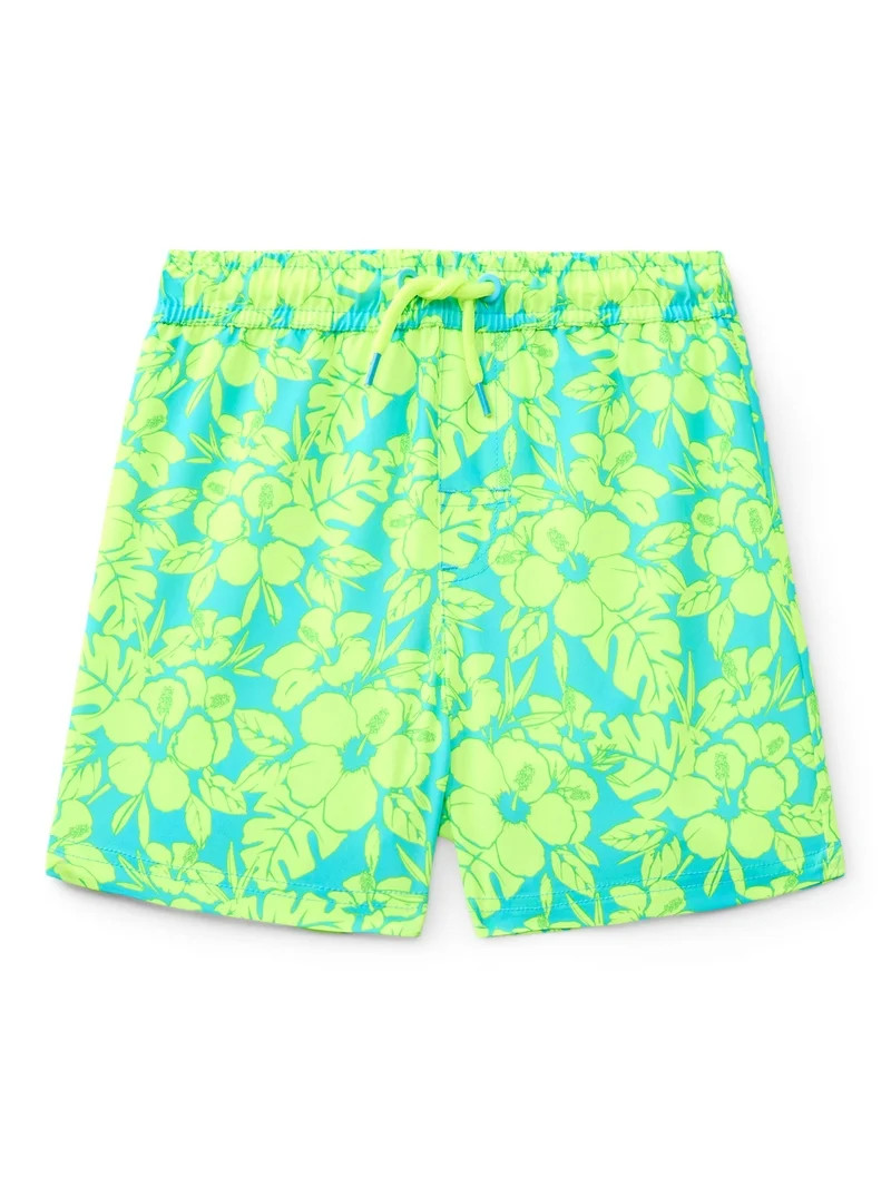 Wonder Nation Baby and Toddler Quick- Dry Swim Trunk, Sizes 12M-5T | Walmart (US)