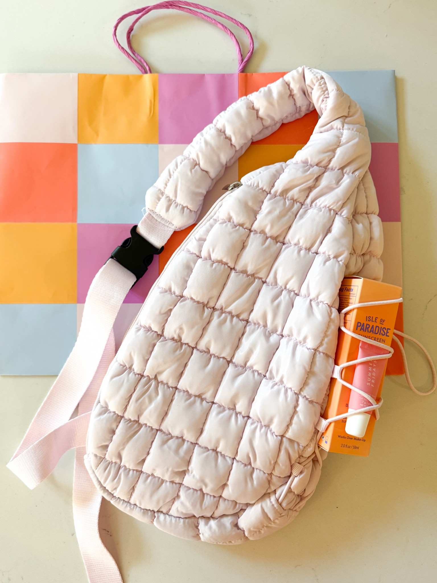 Gift idea for the pickleball enthusiast. I love this free people inspired quilted bag in the prettiest dusty pink. Add a lip gloss and sunblock for the best combo 🤌🏻

Mother’s Day gift, Target finds, gifts for her 

#LTKGiftGuide #LTKItBag #LTKActive