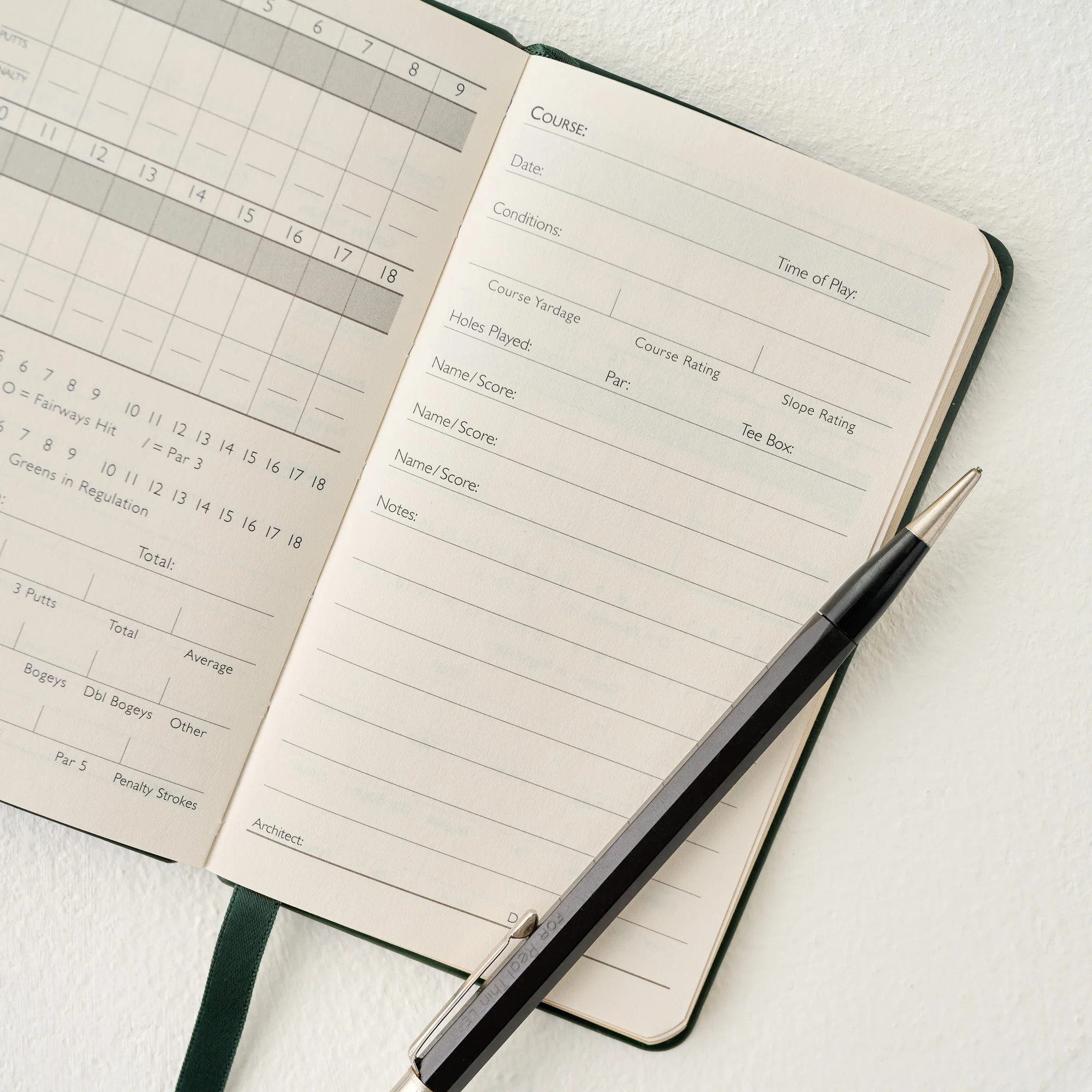 On The Green Golf Score Book | Magnolia
