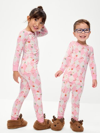 SoftMode Printed Snug-Fit Pajama Set for Toddler & Baby | Old Navy (US)