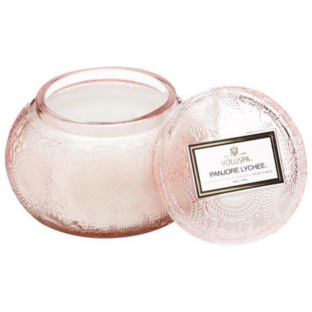 Voluspa Panjore Lychee Chawan Bowl Glass Candle 14 oz | Walmart (US)
