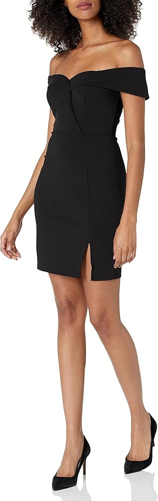 Speechless Women's Off The Shoulder Bodycon Sheath Dress | Amazon (US)