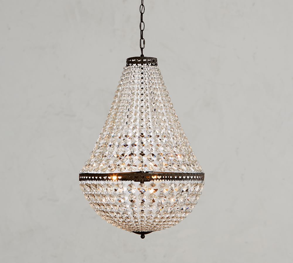 Mia Crystal Chandelier | Pottery Barn (US)