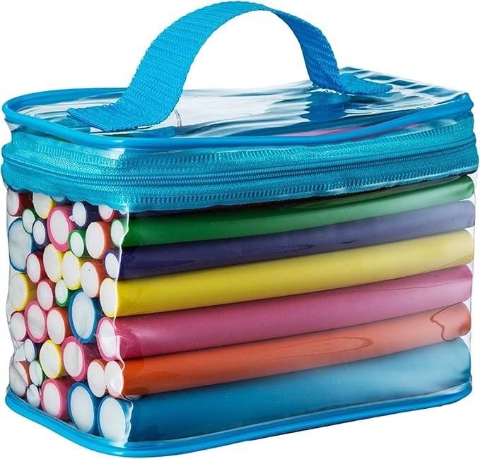 Tifara Beauty Salon Heatless Flexible Hair Rollers Curlers 42-pack 7" Soft Foam Flexi Twist Curli... | Amazon (US)