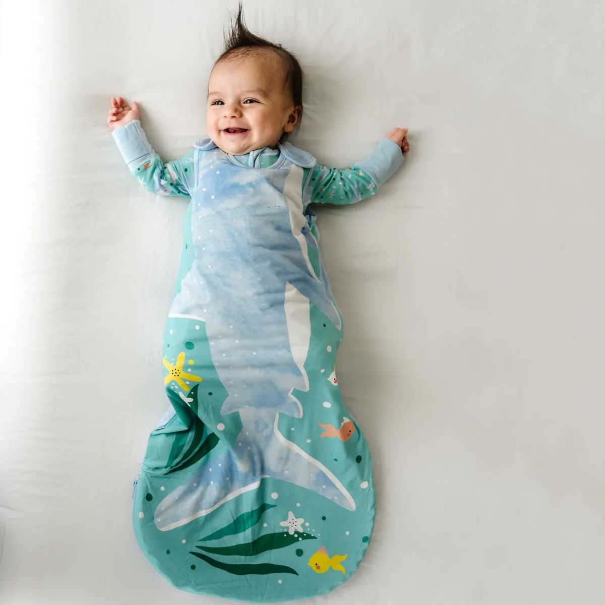Shark Costume Bamboo Viscose Sleepy Bag/Wearable Blanket | Little Sleepies