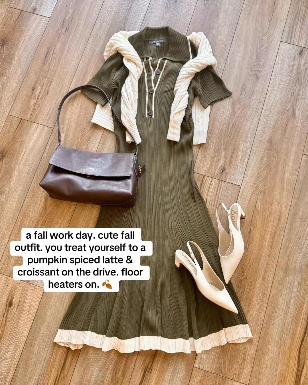 work outfit. outfits for work. love this sweater dress! the most beautiful and flattering shape. material is amazing. 100/10 tts with a little extra room.

#LTKSeasonal #LTKSaleAlert #LTKWorkwear