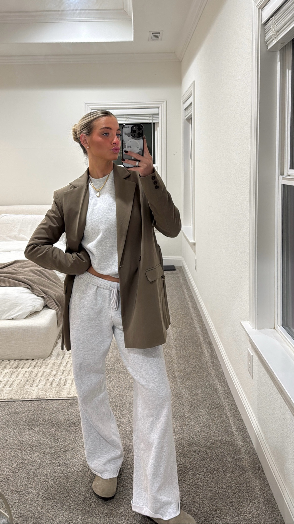 cozy cute dinner outfit idea 🤎 

#skims
#amazon
#set
#outfit 
#comfy 

#LTKFindsUnder100 #LTKBeauty #LTKStyleTip