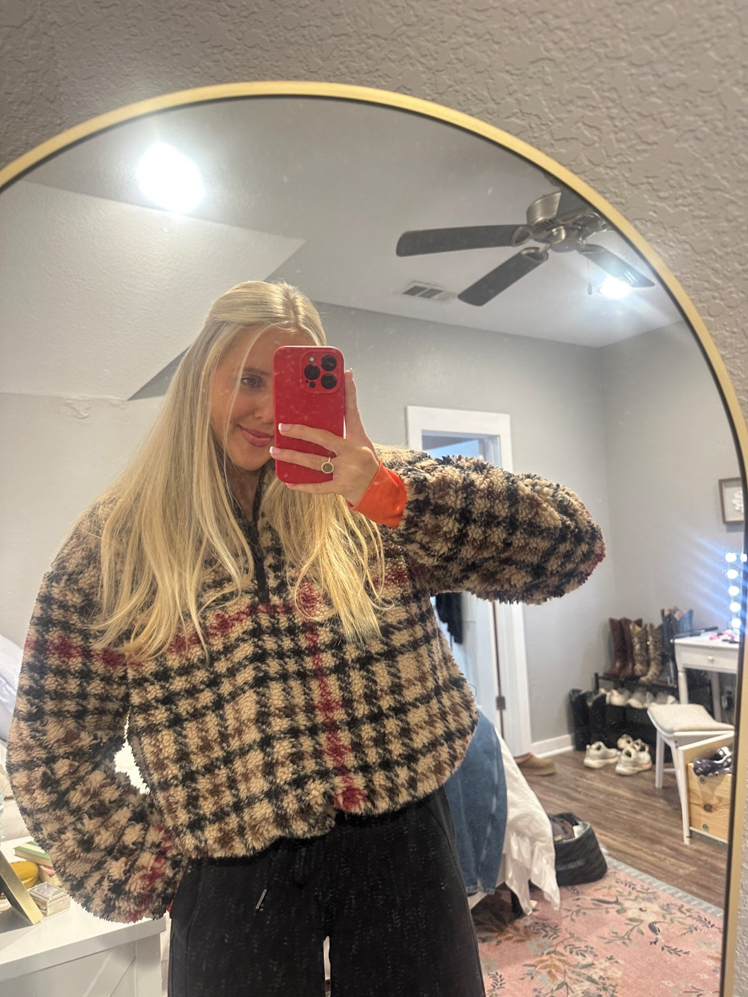 Love a fleece sherpa moment!

#LTKActive #LTKootd #LTKU