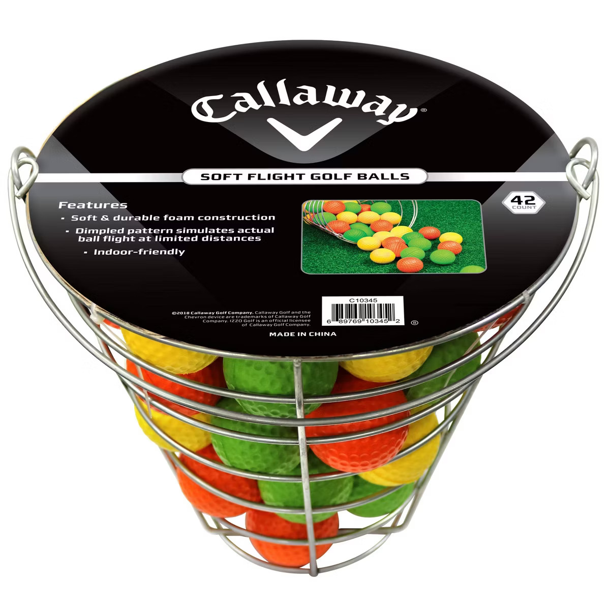 Callaway Assorted Soft Flight Golf Balls in Basket | Target