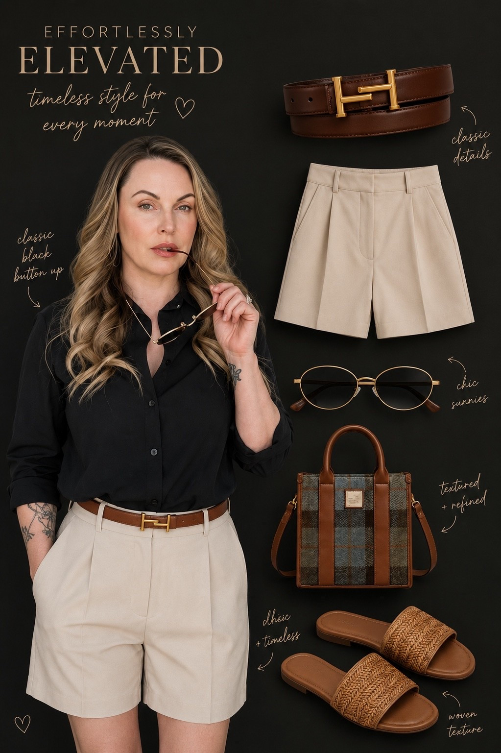 Effortless summer outfit, linked. 🤎

Lightweight pieces that look polished without feeling overdone. I’m wearing a size Medium in both the button-up and shorts.

Everything is linked here, including the belt, sunglasses, sandals, and bag.

#LTKootd #LTKgrwm #LTKOver40