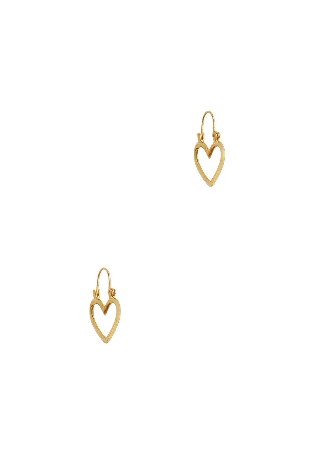 Mini Heartbreaker Hoops | Rent the Runway