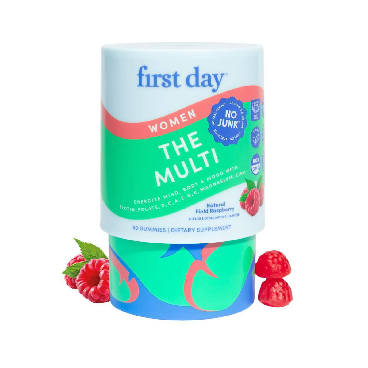 First Day Women's The Multi Gummies for Development and Wellness with Superfoods + Multivitamins ... | Target