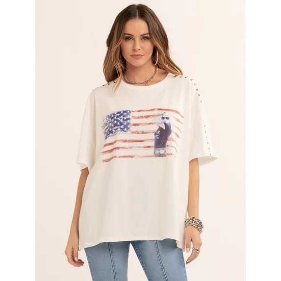 Jessica Simpson Women's Austin Tee, Sizes XS-XL | Walmart (US)
