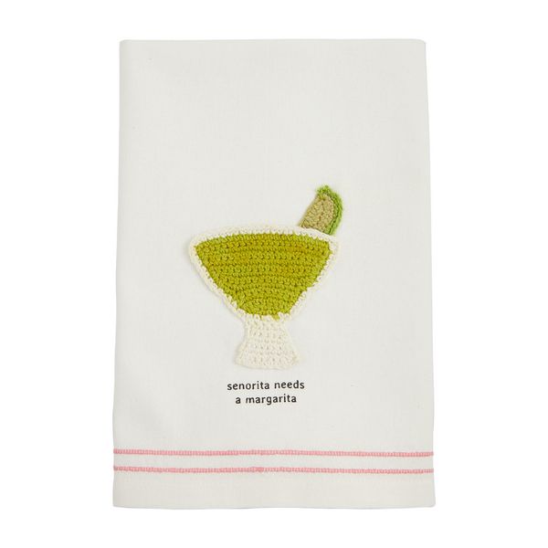 Margarita Fiesta Crochet Towel | Mud Pie