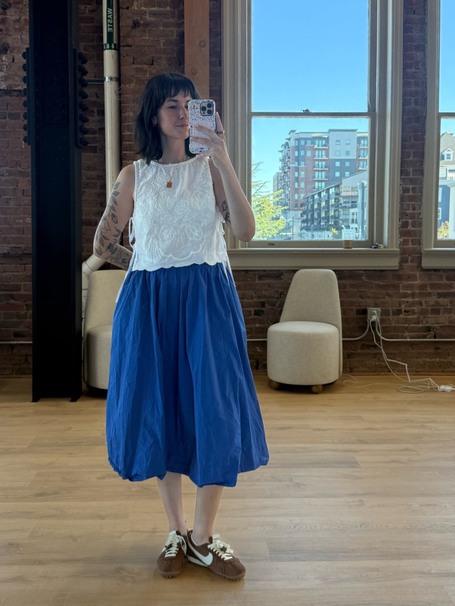 Aug 20 ootd 🎧 skirt is from hey Frances co, everything else is linked!

#LTKootd