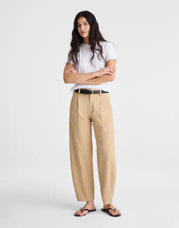 The Barrel-Leg Trouser | Madewell