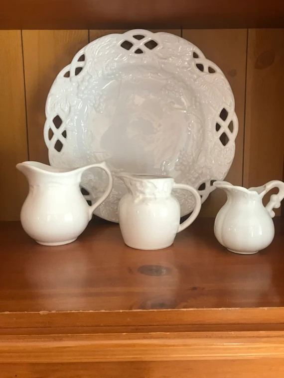 Ironstone creamers | Etsy (US)