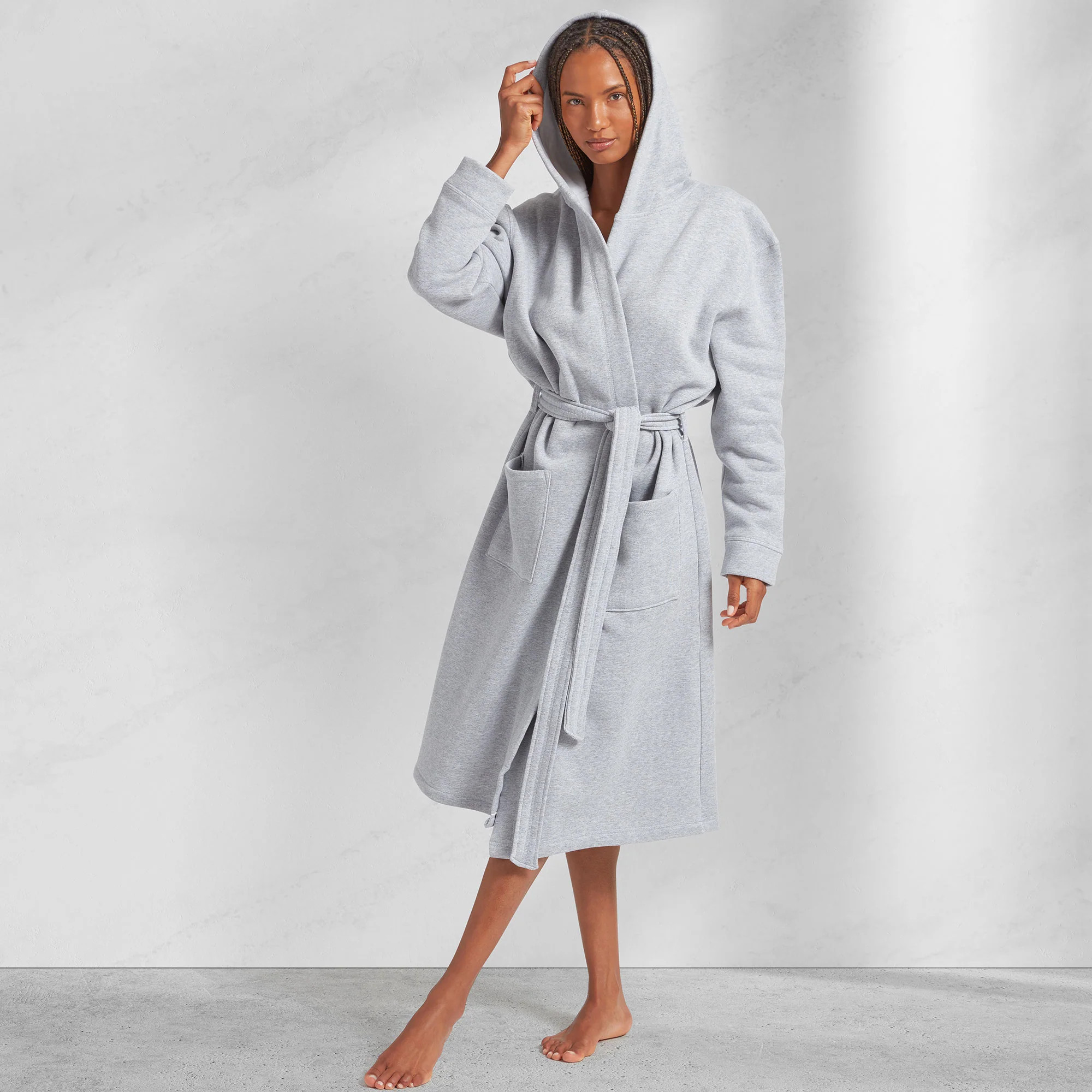 Jersey Knit Hooded Robes | Kassatex